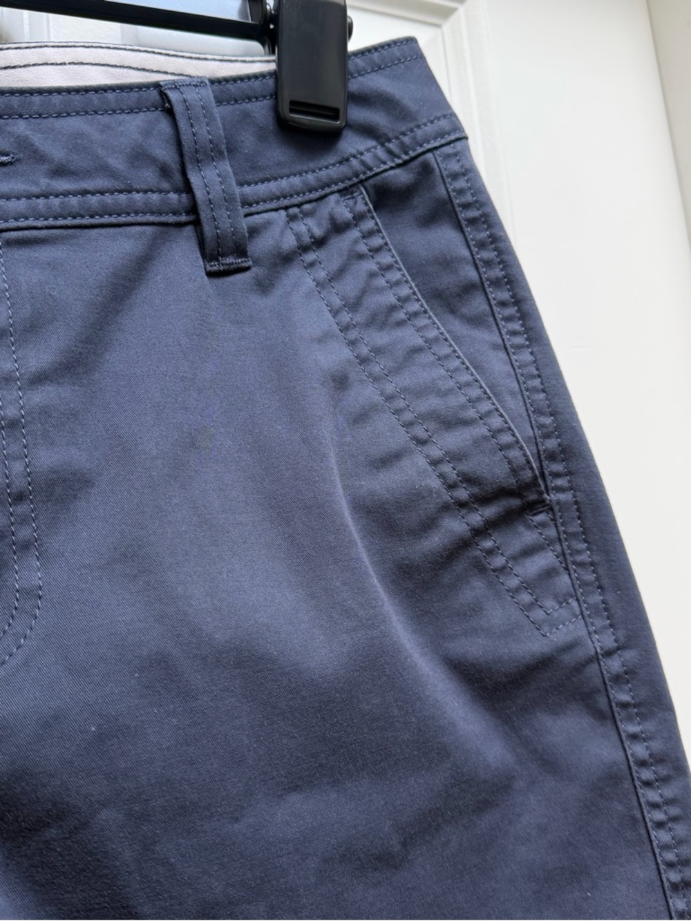 NATURAL REFLECTIONS BASS PRO SHOPS BERMUDA SHORTS FLAT FRONT POCKETS NAVY 6 - Picture 2 of 10